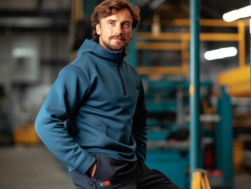 work hoodie
