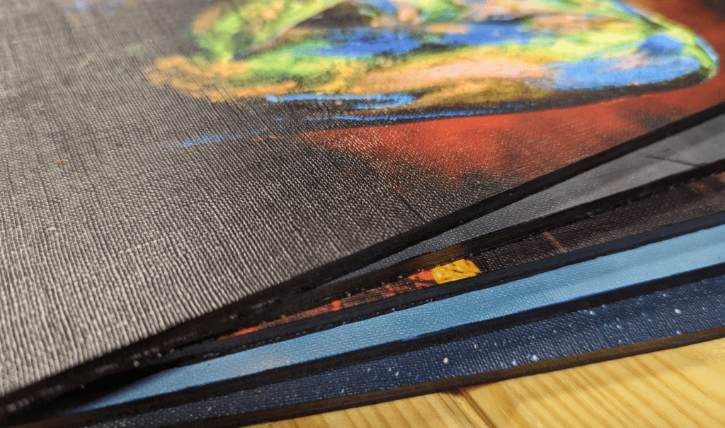 Canvas imitation film