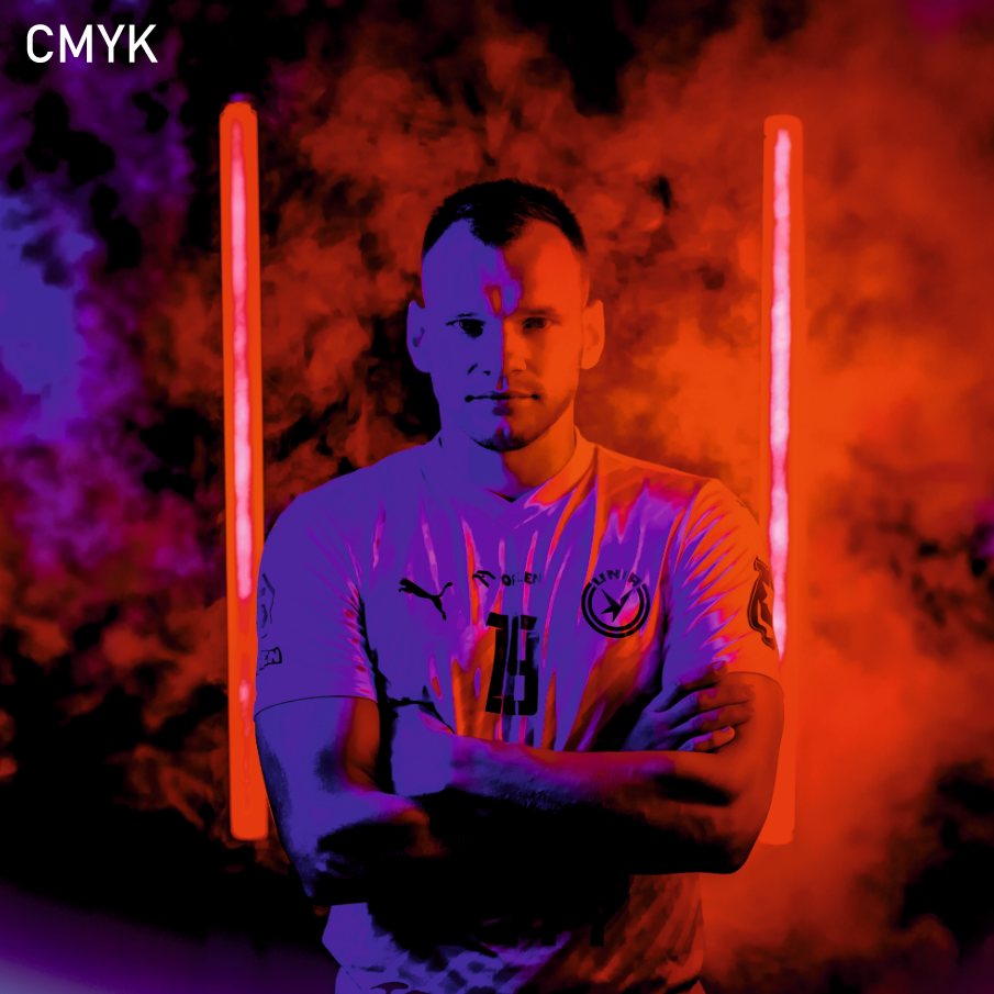 konwersja rgb na cmyk fioletowy zamiast niebieskiego