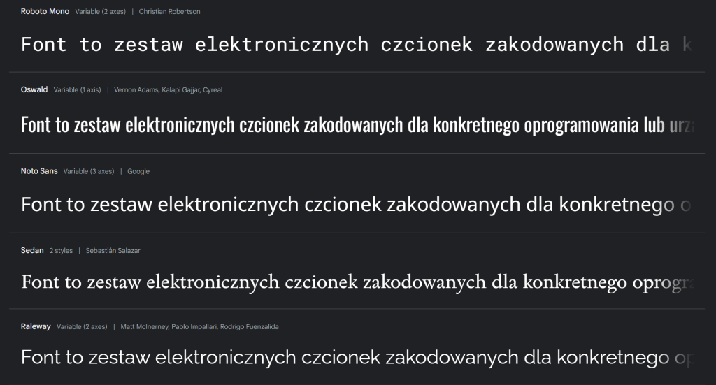 Czym jest font?- pojęcia graficzne