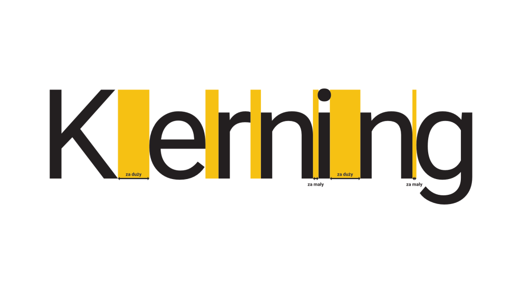 Czym jest kerning?- pojęcia graficzne